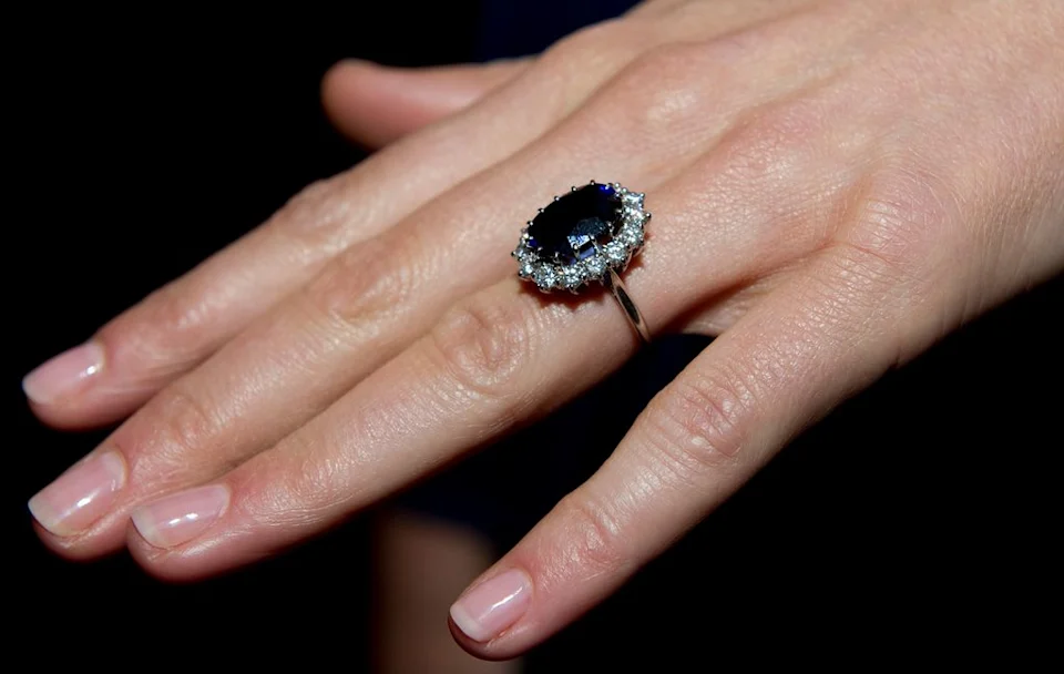 The Princess of Wales' engagement ring formerly belonged to Princess Diana
